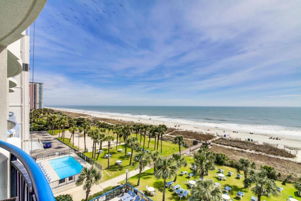 Oceanfront Condo W Balcony Minutes Walk To The Beach Myrtle Beach Exterior photo